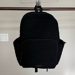 Vera Bradley Black Quilted Backpack